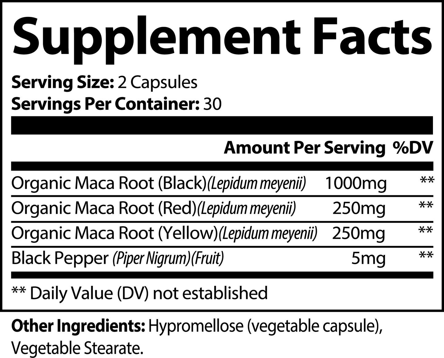 3X Maca